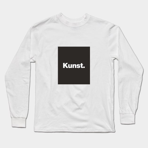 Kunst. Long Sleeve T-Shirt by jeeslyncar
